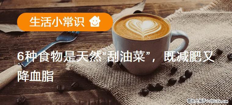 【生活小常识】6种食物是天然“刮油菜”，既减肥又降血脂 - 双鸭山生活资讯 - 双鸭山28生活网 sys.28life.com